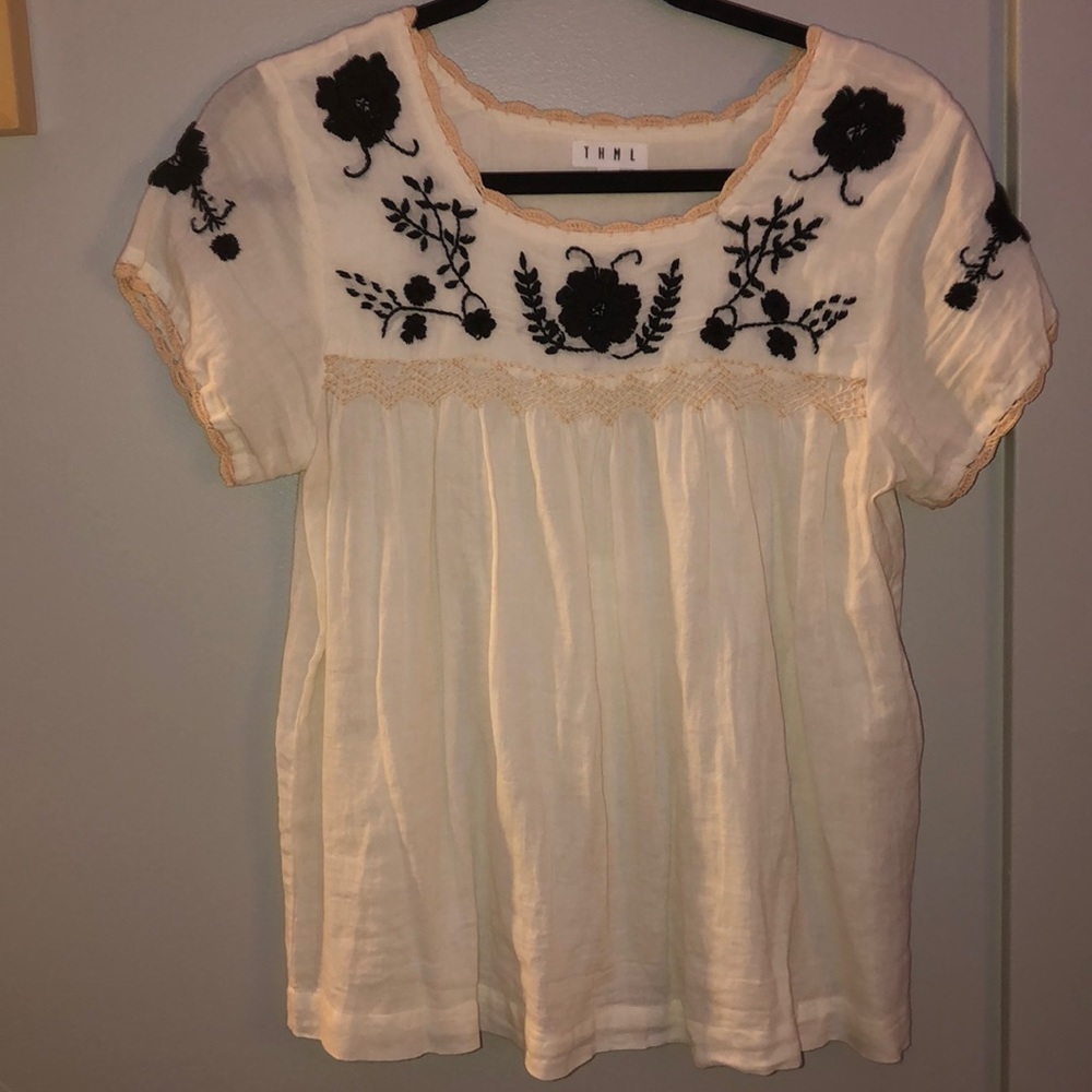THML embroidered top